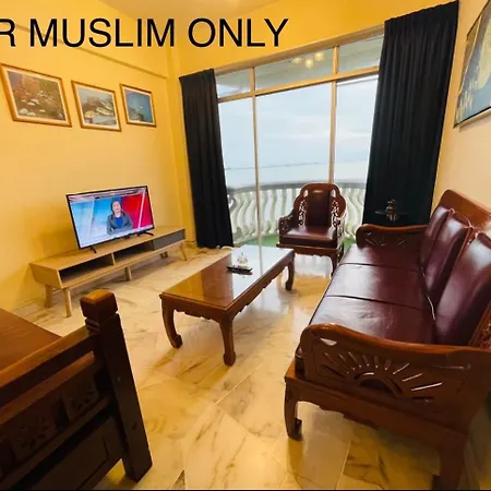 Beach Front 3Br At Glory Beach Resort For 6-7 Person Port Dickson Exterior photo